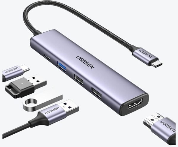 UGREEN Hub USB-C 5 en 1