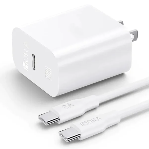 1Hora GAR153 20W GaN — Cargador USB-C Power Delivery Carga Rápida