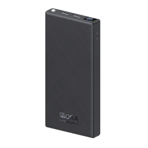 1Hora GAR263 Power Bank 10,000mAh — Pantalla LED y Linterna