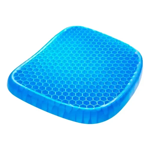 Cojín de Gel Panal Ergonómico para Silla de Oficina, Auto y Banco
