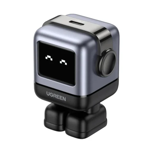 UGREEN Nexode Mini Robot 30W USB-C — cargador GaN con pantalla LED