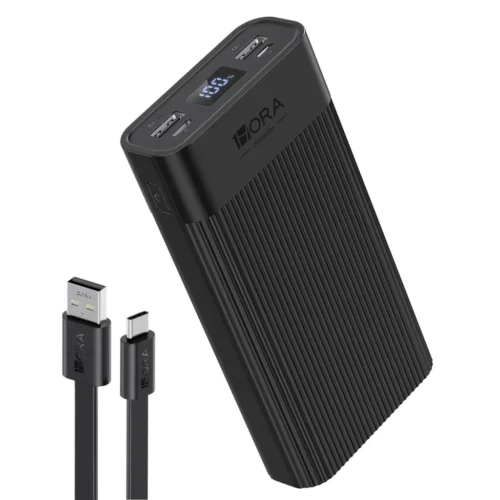 Power Bank 1 Hora GAR117 20000mAh — Carga Dual con Pantalla LED