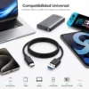 Cable USB-A a USB-C Carga Rápida 3A y 5Gbps UGreen 20882