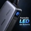 Power Bank 20,000mAh 67W con Cable USB-C Integrado para Laptop y Celular UGREEN