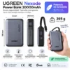 Power Bank 20,000mAh 67W con Cable USB-C Integrado para Laptop y Celular UGREEN