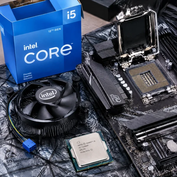 Intel Core i5-12400F — Procesador Gaming 6 Núcleos 12 Hilos hasta 4.40GHz