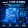 Intel Core i5-12400F — Procesador Gaming 6 Núcleos 12 Hilos hasta 4.40GHz