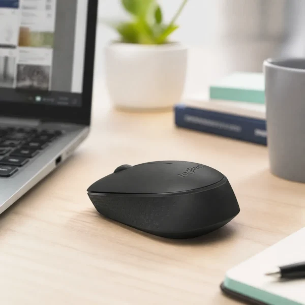 M170 (3) Logitech M170 — Mouse inalámbrico óptico 1000 DPI