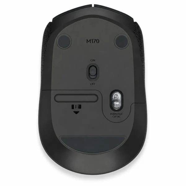 M170 (4) Logitech M170 — Mouse inalámbrico óptico 1000 DPI