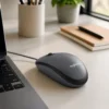 Mouse Óptico Alámbrico USB Ambidiestro Logitech M90