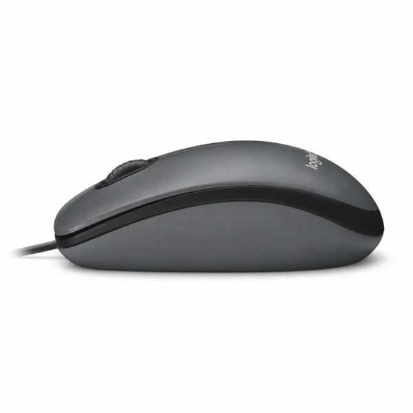 Mouse Óptico Alámbrico USB Ambidiestro Logitech M90
