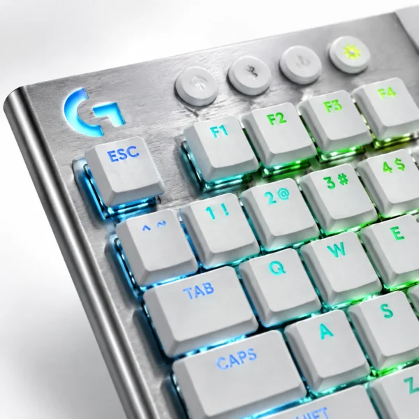 Teclado Mecánico Inalámbrico TKL Bajo Perfil para Gaming Logitech G915 X