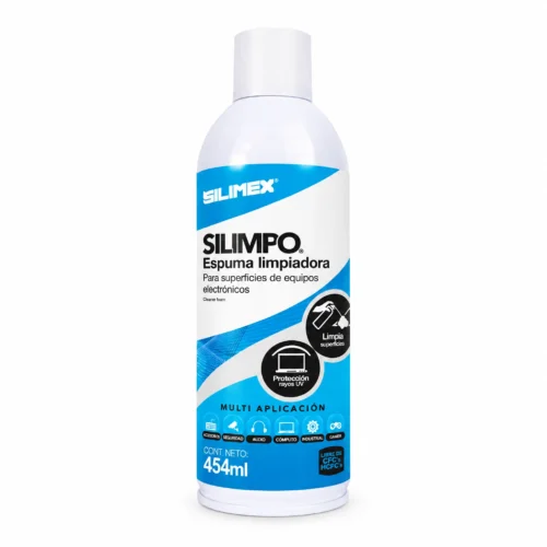 Espuma Limpiadora Silimex Silimpo 454 ml para Equipos de Cómputo